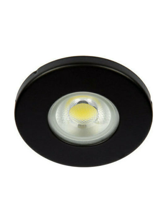 VK Lighting Waterproof Outdoor Ceiling Spot GU5.3 MR16 in Black Color 64173-068121