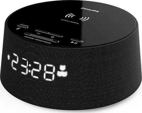 Philips Επιτραπέζιο Ψηφιακό Ρολόι με Ξυπνητήρι & Ασύρματη Φόρτιση TAPR702/12