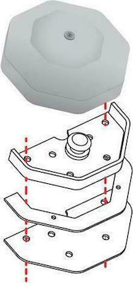 Lampa Vigilant Additional Truck Lock Metal Lock for Commercial Vehicles with Sliding & Opening Door