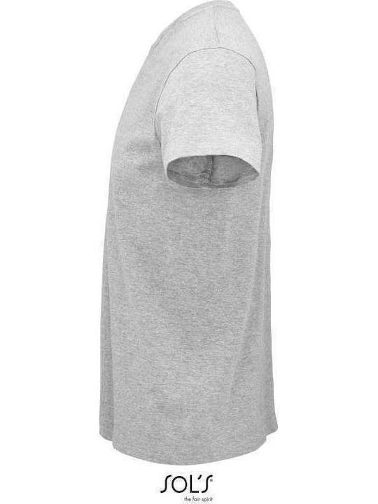 Sol's Crusader Werbe-T-Shirt Grey Melange