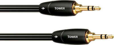 Audioquest Καλώδιο 3.5mm male - 3.5mm female Μαύρο 5m (Tower)