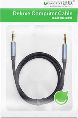 Ugreen 3.5mm Male - 3.5mm Male Audio Cable Blue 5m with Gold Plated Terminals 10689