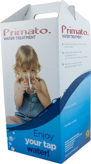 Primato GR-SKG-CT1WW Wasserfiltrationssystem Arbeitsplatte mit Ersatzfilter Premium LRC 0,5 μm