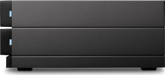 Lacie 2Big Raid Thunderbolt 3 / USB-C Външен HDD 8TB Multi-Bay Черен