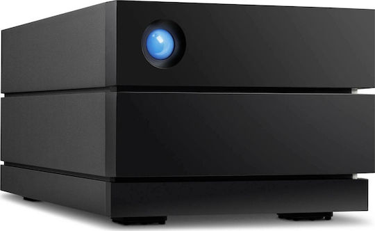 Lacie 2Big Raid Thunderbolt 3 / USB-C Външен HDD 8TB Multi-Bay Черен