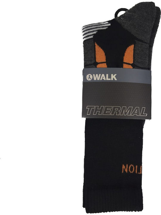 Walk Thermal Ισοθερμικές Κάλτσες Μαύρες Walk Thermal Ισοθερμικές Κάλτσες Μαύρες