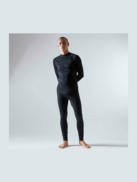 Craft Core Warm Baselayer Σετ Ισοθερμικών Μαύρο Craft Core Warm Baselayer Σετ Ισοθερμικών Μαύρο