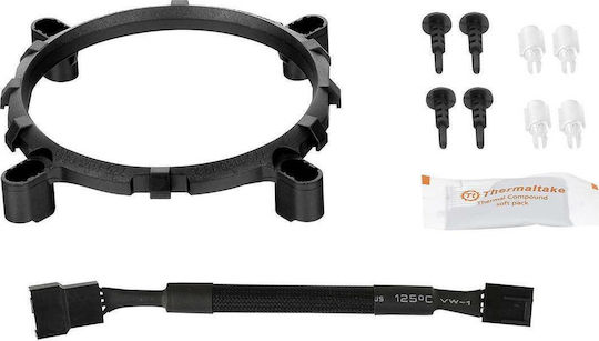 Thermaltake Contac Silent 12 Охладител за ЦПУ за Socket /A/M/4/A/M/5/1/1/5/x/ Черен