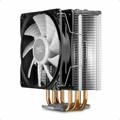 Deepcool Gammaxx GTE V2 Охладител за ЦПУ за Socket /A/M/4/ / /1/2/0/0/ /1/1/5/x/ / с RGB Осветление Бял