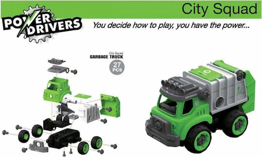 Flybar Παιχνίδι Κατασκευών Πλαστικό Power Drivers Servicer