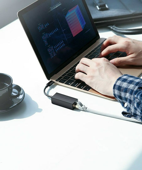 Ugreen 50307 Adaptor Rețea USB-C cu Conexiune Cablată Gigabit Ethernet