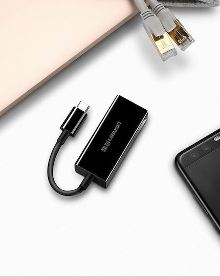 Ugreen 50307 Adaptor Rețea USB-C cu Conexiune Cablată Gigabit Ethernet