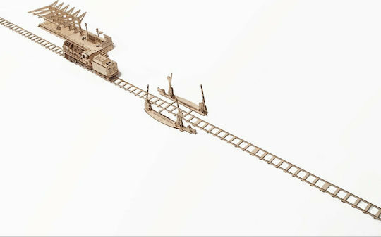 Ugears Παιχνίδι Κατασκευών Ξύλινo Model Rails για Παιδιά 12+ Ετών
