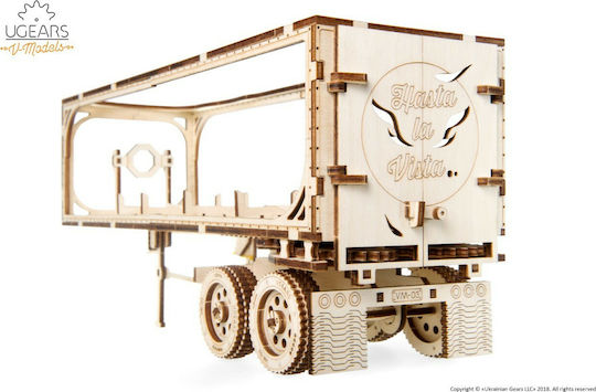 Ugears Παιχνίδι Κατασκευών Ξύλινo Heavy Boy VM-03
