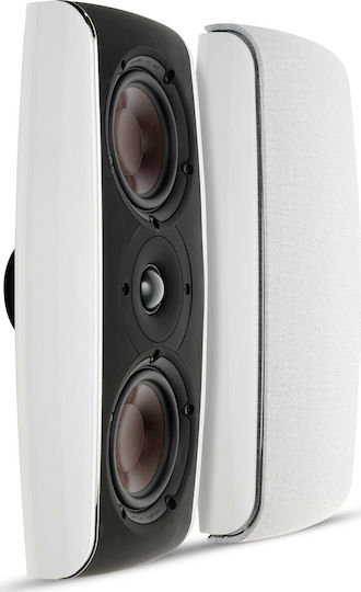 Dali Fazon LCR Hi-Fi Speaker Central 120W 2 No of Drivers W15.7xD10xH38.5cm. White