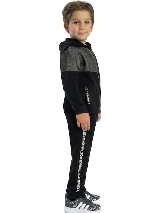 Funky Kids Sweatpants Set Black 2pcs