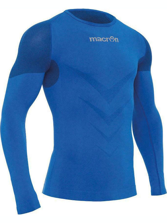 Macron Performance + + Thermal Shirt Blue