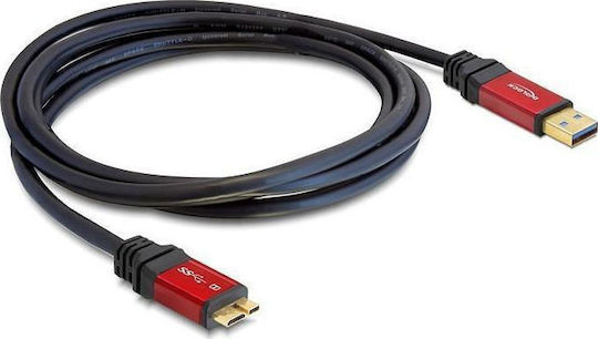 DeLock USB 3.0 Cable USB-A male - micro USB-B male 5m (82763)