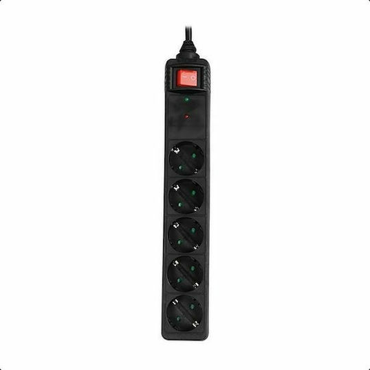 Sonora SPSB501 Power Strip with Surge Protection 5 Positions with Switch and Cable 1.5m