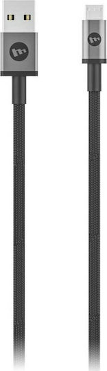 Mophie Braided USB 2.0 to micro USB Cable Μαύρο 1m (409903212)
