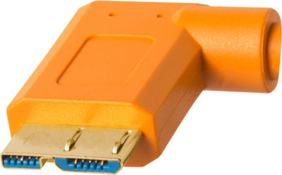 Tether Tools 4.6m Angle (90°) USB 3.0 to micro USB Cable Orange (TET-CU61RT15-ORG)