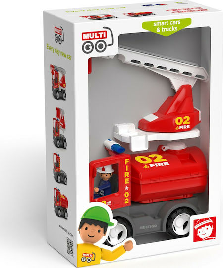 Efko Multigo Fire Set 2 в 1 Пожарна Количка Камион