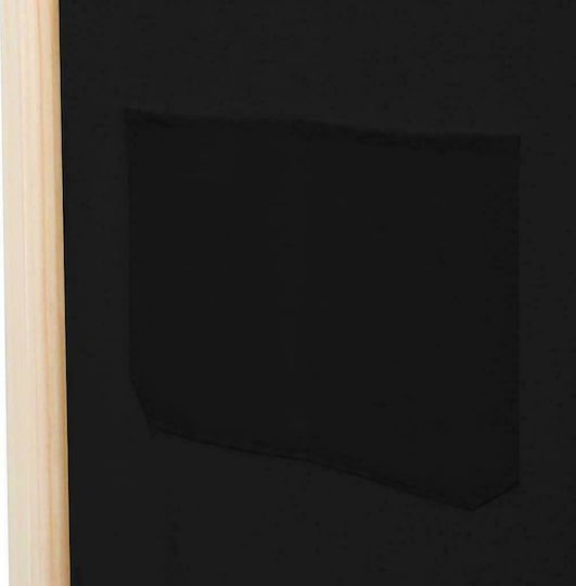 vidaXL Dekorativer Paravent Hölzernes mit 3 Blättern 120x170cm