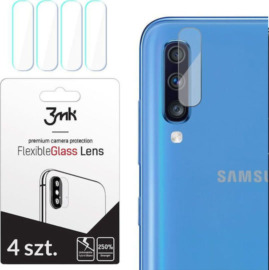 3MK Lens Προστασία Κάμερας Tempered Glass Διάφανο για το Galaxy A70