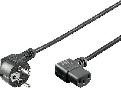 Goobay Schuko - IEC C15 Kabel 1.5m Schwarz (96042)