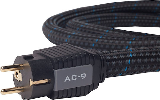 Pangea Audio AC 9 MKII Schuko - IEC C13 Kabel 1m Schwarz