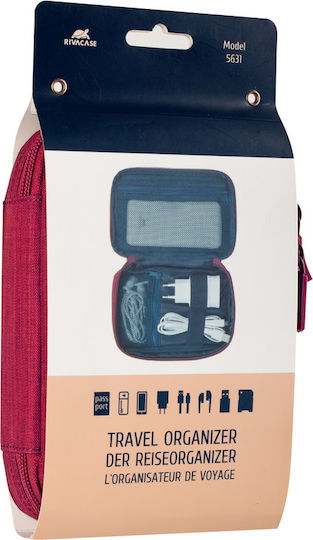 Rivacase 5631 Organizer Червен 1бр