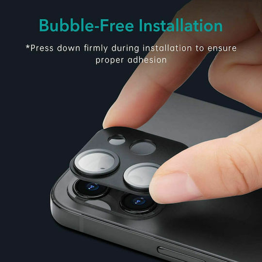 ESR Lens Protector Camera Protection Tempered Glass Black for the iPhone 12 mini