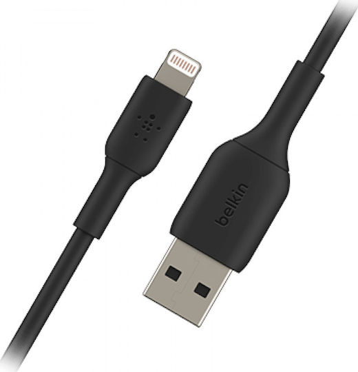 Belkin USB-A to Lightning Cable 12W Black 2m (CAA001bt2MBK)
