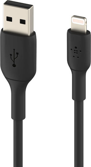 Belkin USB-A to Lightning Cable 12W Black 3m (CAA001BT3MBK)