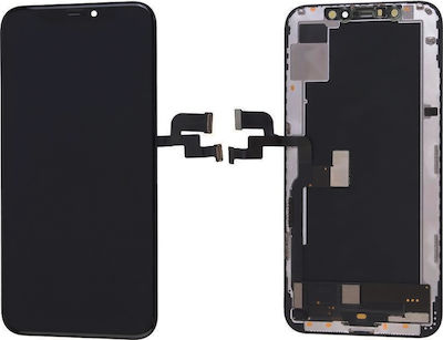 LCD Mobile Phone Screen Replacement with Touch Mechanism for iPhone XS (Black)