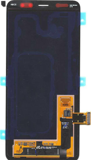 Samsung Οθόνη με Μηχανισμό Αφής για Galaxy A8 2018 (Μαύρο)