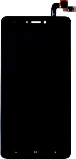 Екран със Сензорен Механизъм за Redmi Note 4x (Черен)