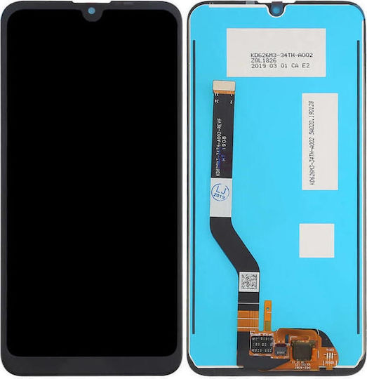 Οθόνη με Μηχανισμό Αφής για Huawei Y7 2019 (Μαύρο)