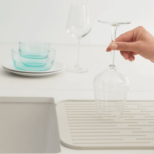 Brabantia Повърхност За Сушене От Силикон Бяла 44x33см