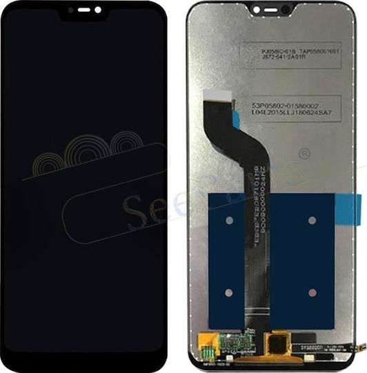 Οθόνη με Μηχανισμό Αφής για / Redmi 6 Pro (Μαύρο)