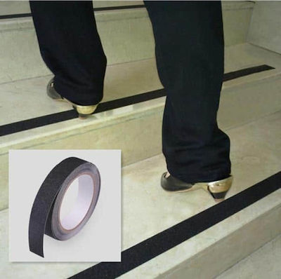 Safety-Walk Black Adhesive Grip Tape Black 25mmx5m