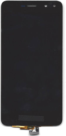 Οθόνη mit Touch-Mechanismus für Huawei Y6 2017 (Schwarz)