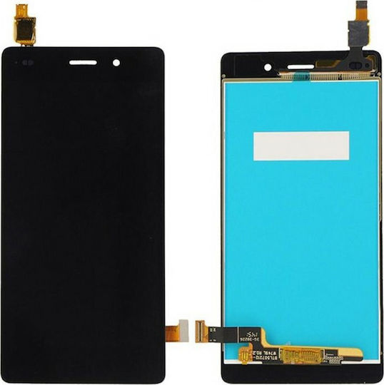 Οθόνη με Μηχανισμό Αφής για Huawei P8 Lite (Μαύρο)