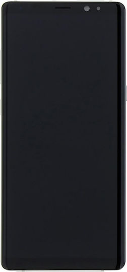 Samsung O ecran cu Mecanism Tactil și Cadru pentru Galaxy Note 8 (Albastru)