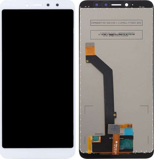 Οθόνη με Μηχανισμό Αφής για Redmi S2 (Λευκό)