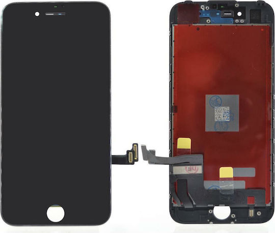 O ecran Grade A cu Mecanism Tactil pentru iPhone 7 (Negru)