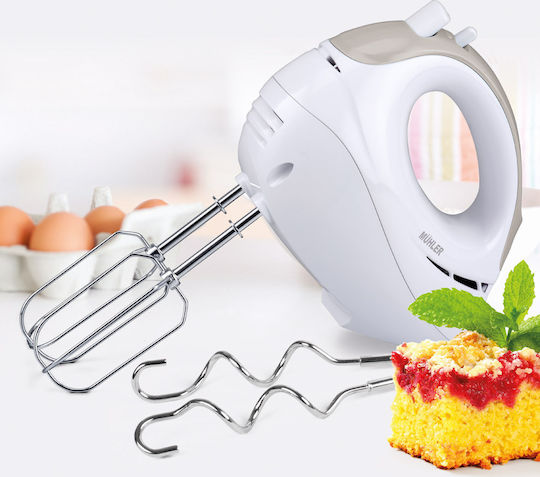 Muhler Hand Mixer 200W Gray