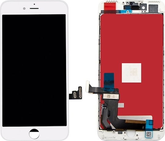 Οθόνη με Μηχανισμό Αφής για iPhone 8 (Λευκό)