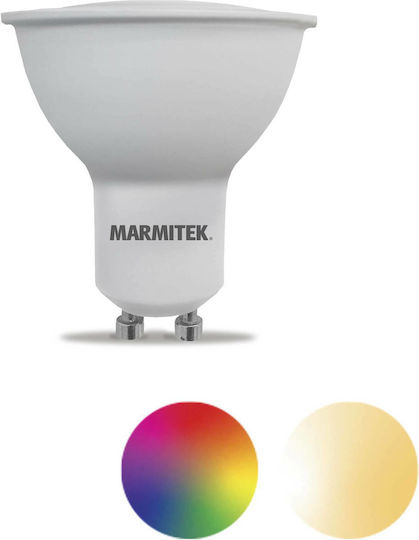 Marmitek Glow XSO Smart LED Bulb 4.5W for Socket GU10 RGBW 380lm Dimmable