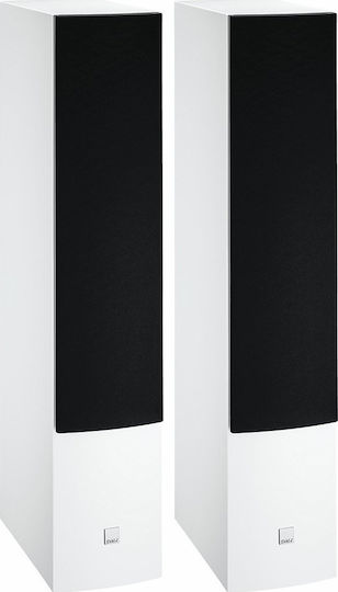 Dali Rubicon 8 Pereche Boxe Hi-Fi pardoseală 250W 3.5 Nr. de șoferi L22xA44.4xÎ110cm. Alb lucios